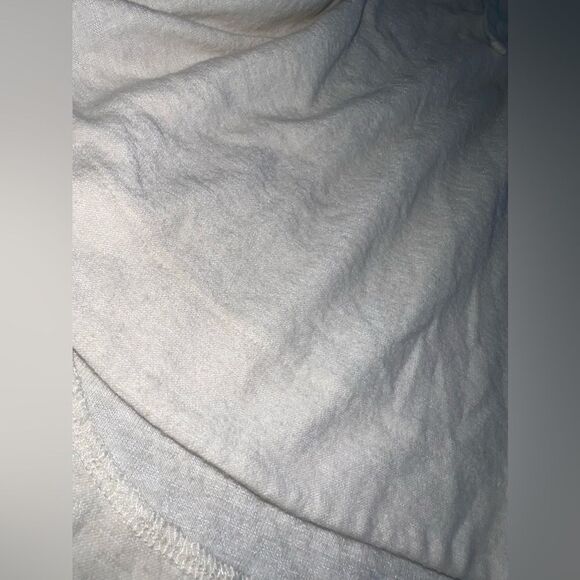 Madewell Light Cream Libra Lace-Up Tee Size Medium EUC - Picture 4 of 9